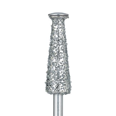 KD01G-050-HP Alveoplasty Diamond Bur, Conical With Cap, 5.0mm Ø, HP
