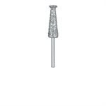 KD01G-050-HP Alveoplasty Diamond Bur, Conical With Cap, 5.0mm Ø, HP