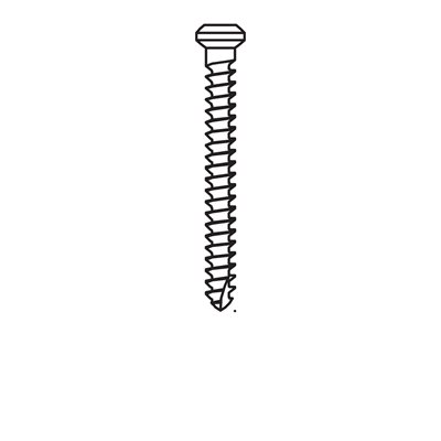 MSS10-100 Micro-Screw 1mm Ø, Length 10.0