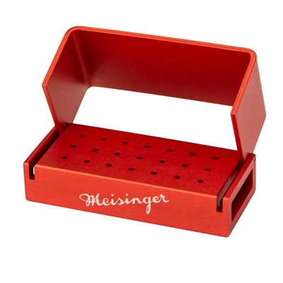 OR302 Bur Block, Anodized Aluminum, Orange, 3 Rows, 21 FG, Sterilizable OR302 Bur Block, Anodized Aluminum, Orange, 3 Rows, 21 FG, Sterilizable