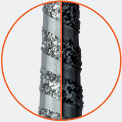Super Coarse Armor Coating on Bur